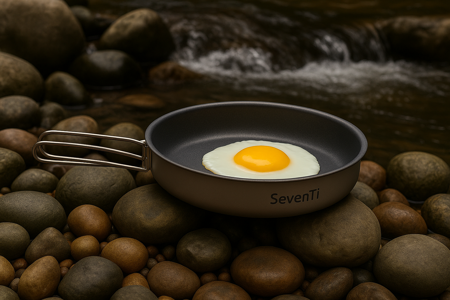 Ultra-slick non-stick coating close-up