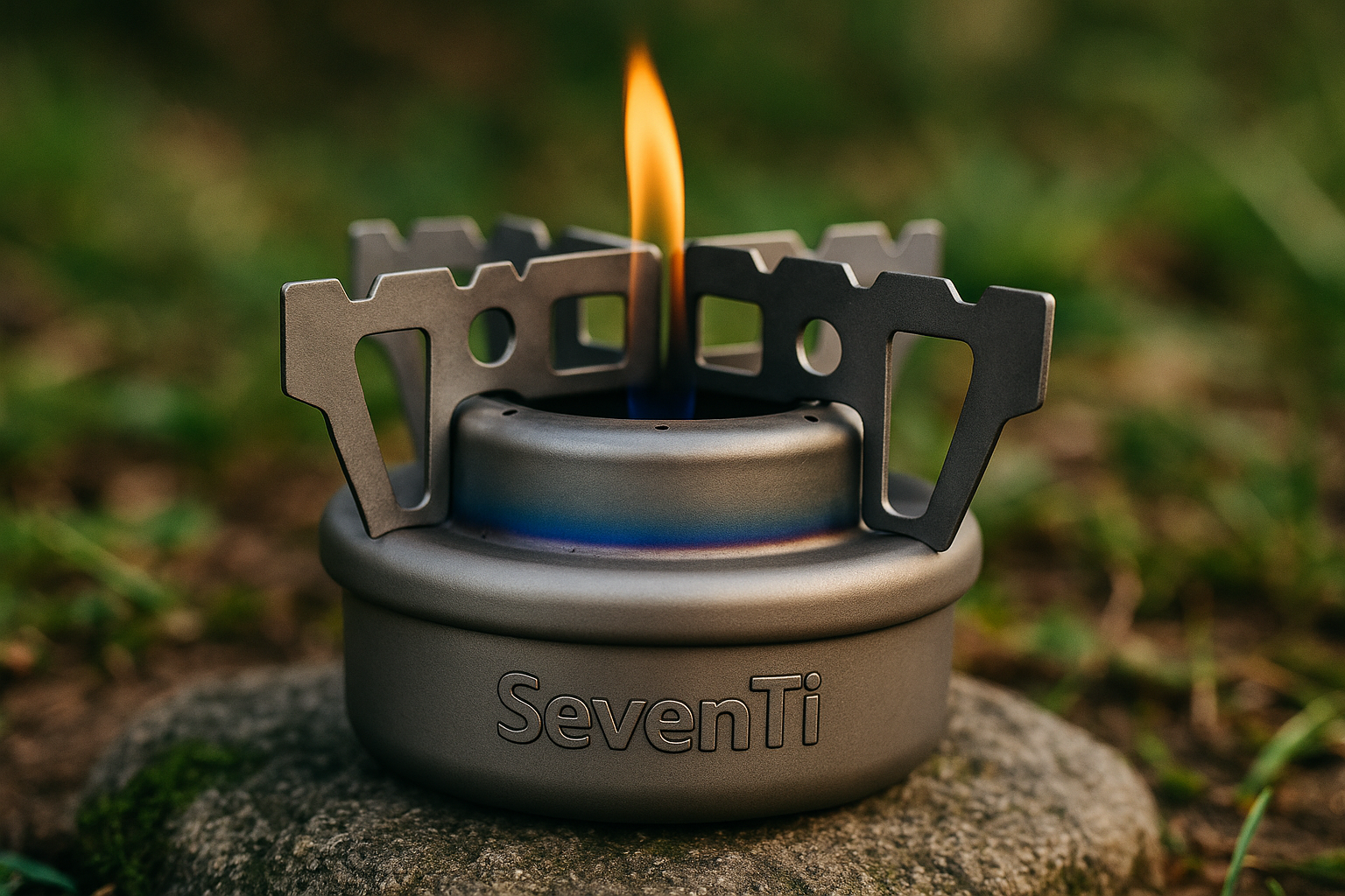 Titanium Stove in Wild