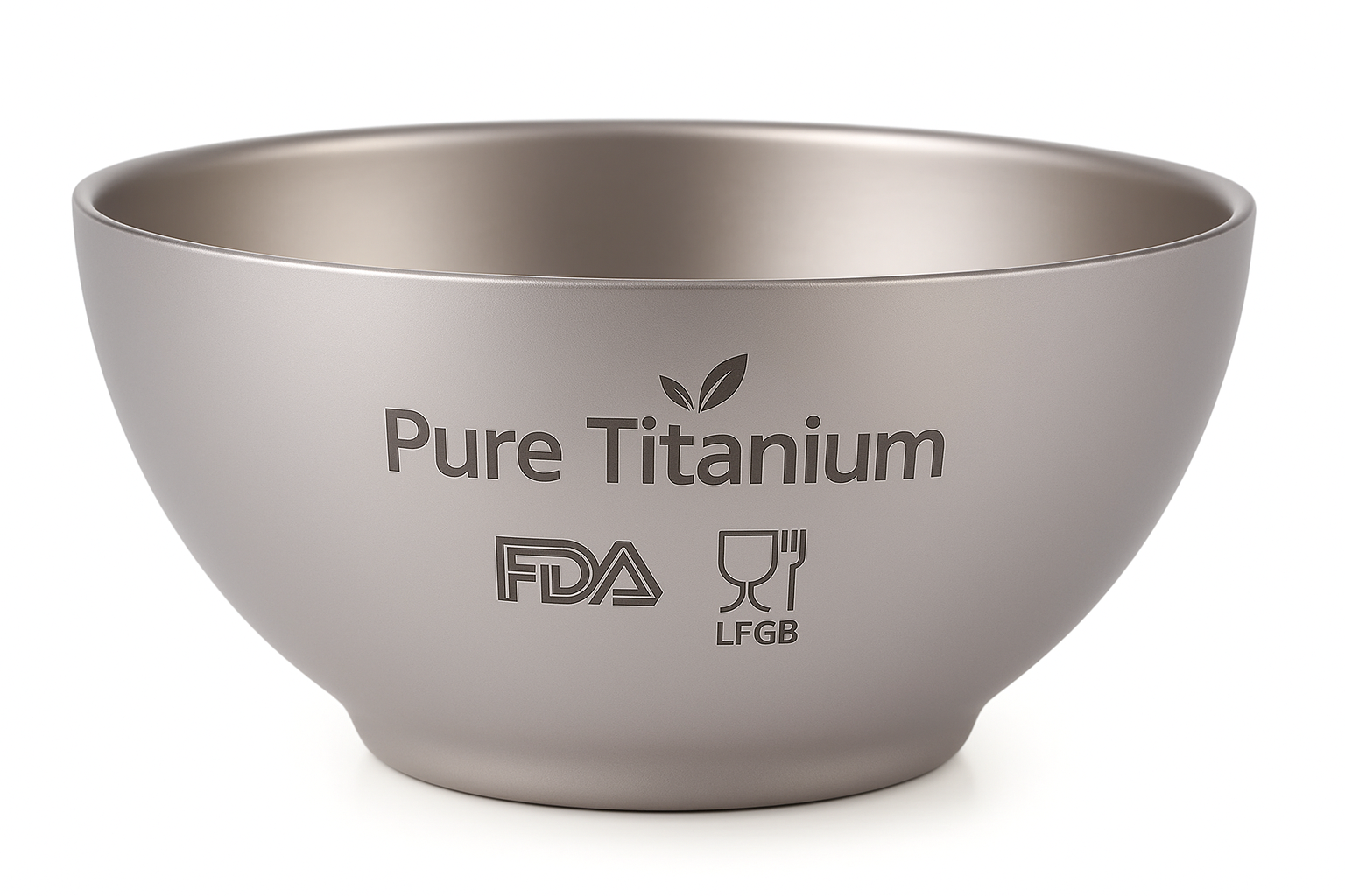 Pure titanium safe and healthy material