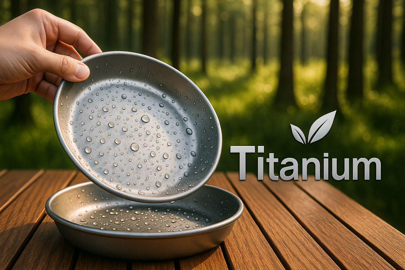 Titanium plate hero banner
