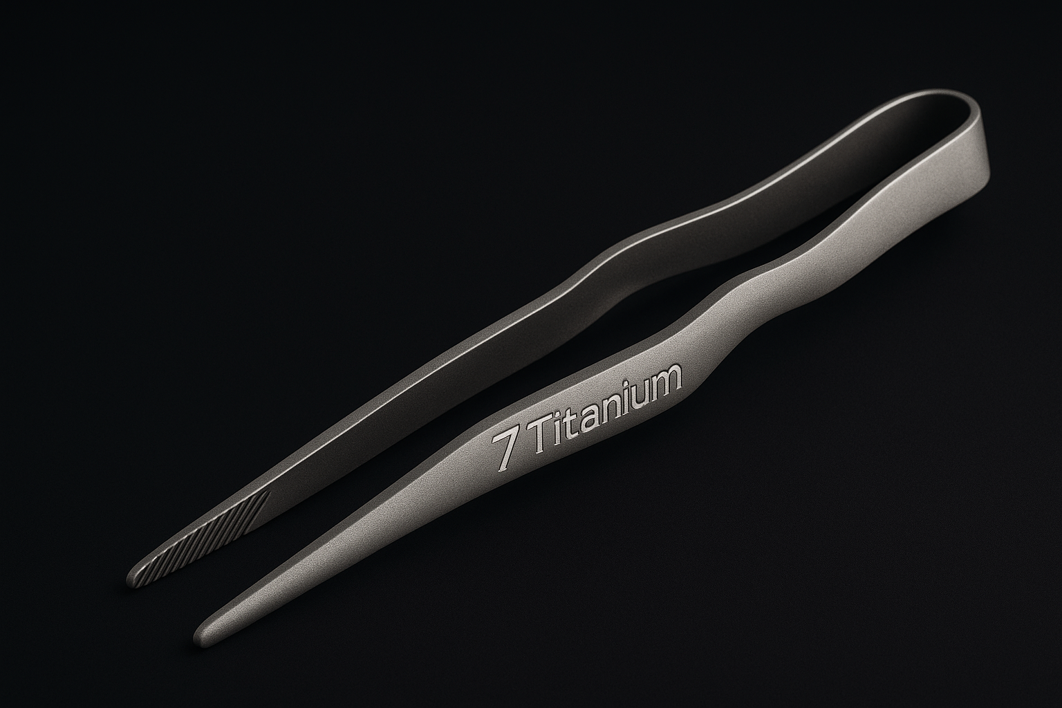 Logo Engraving on Titanium Stake
