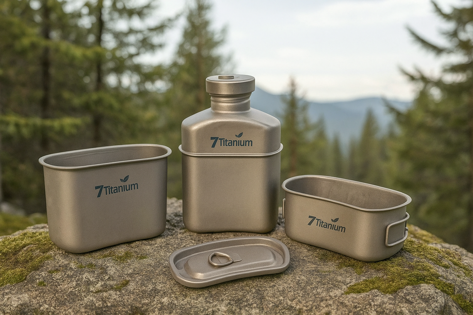 Titanium Military Canteen