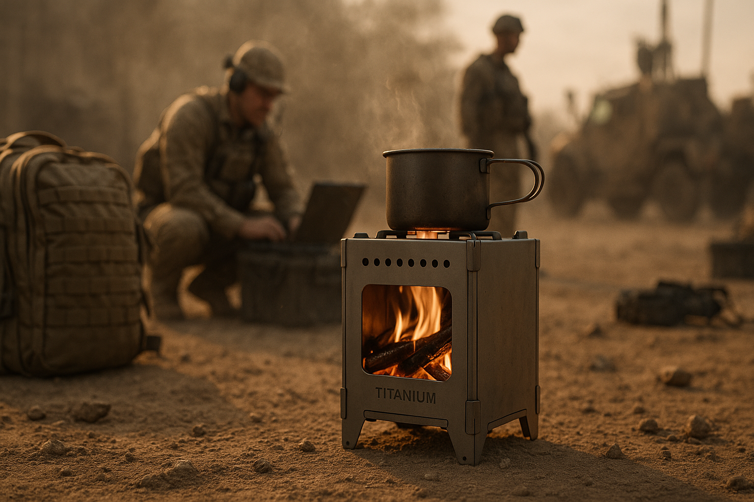Titanium Stove Engineering Application