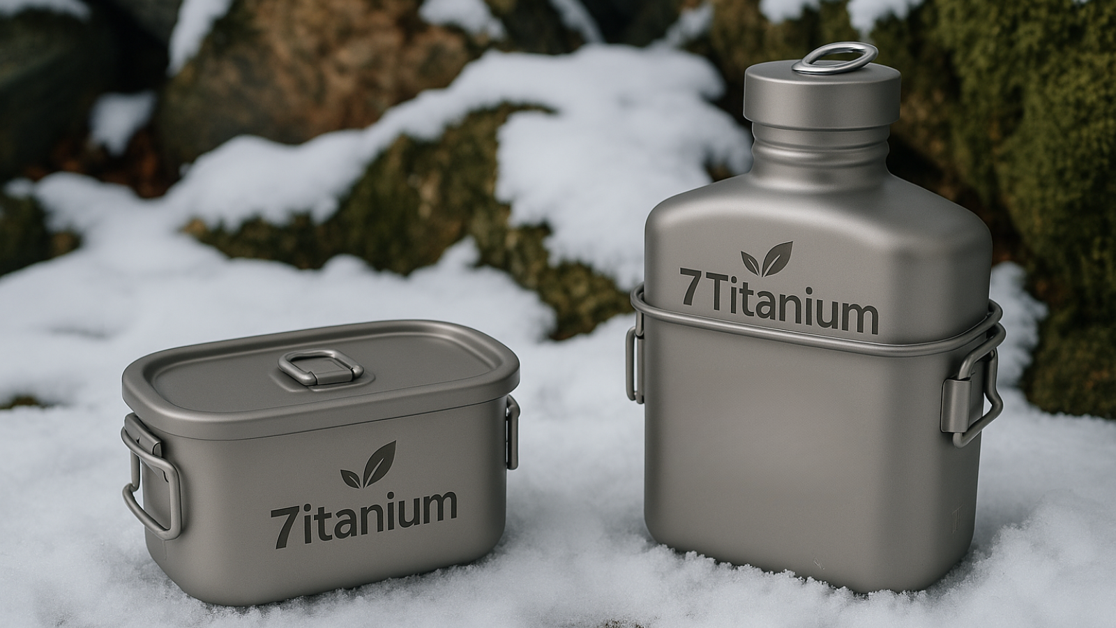 Premium Titanium Water Bottles