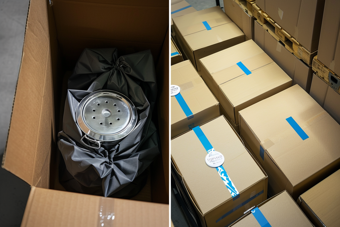Titanium Stove Packed in Nylon Bag