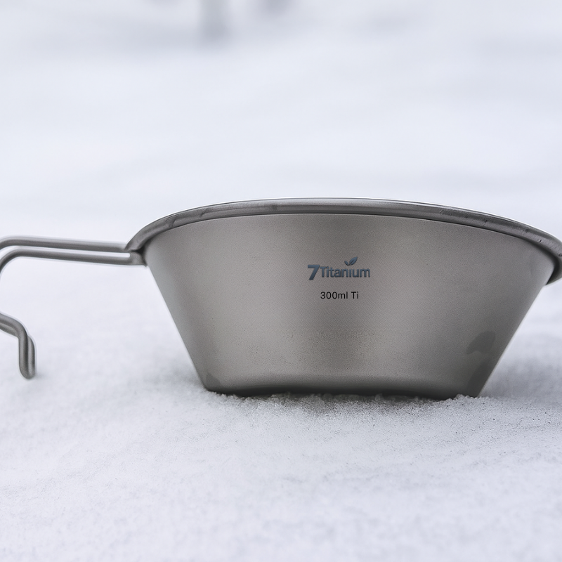 Boundless Voyage Titanium Sierra Cup in Outdoor Use