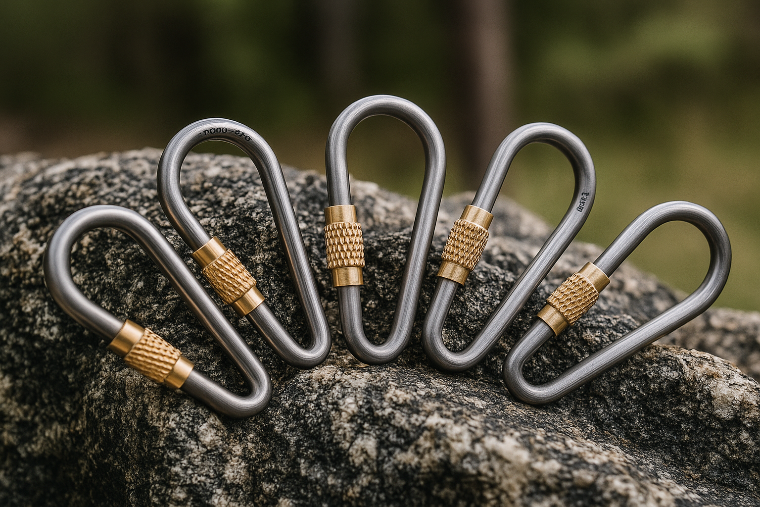 Titanium Key Ring Display
