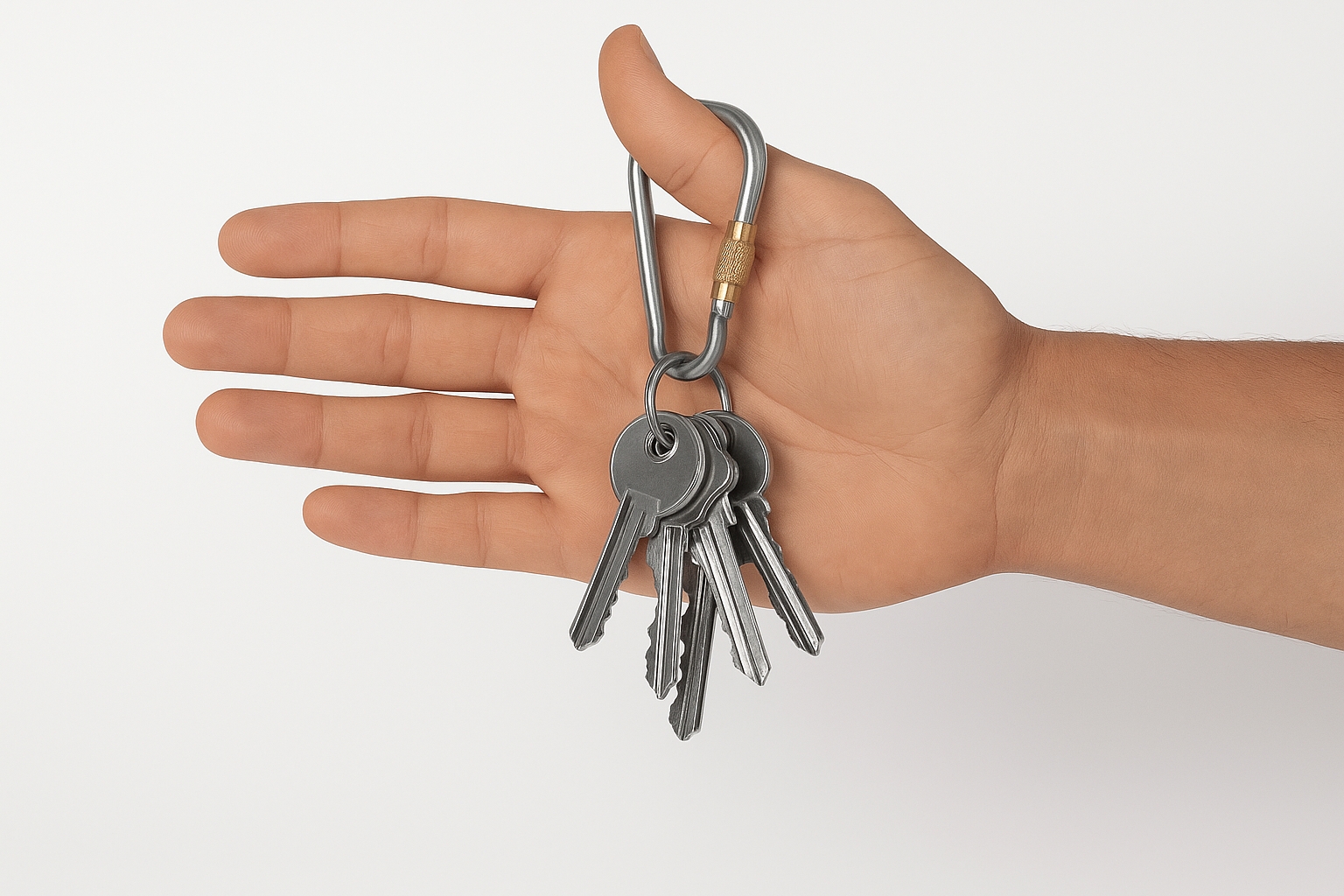 Hand Holding Keys