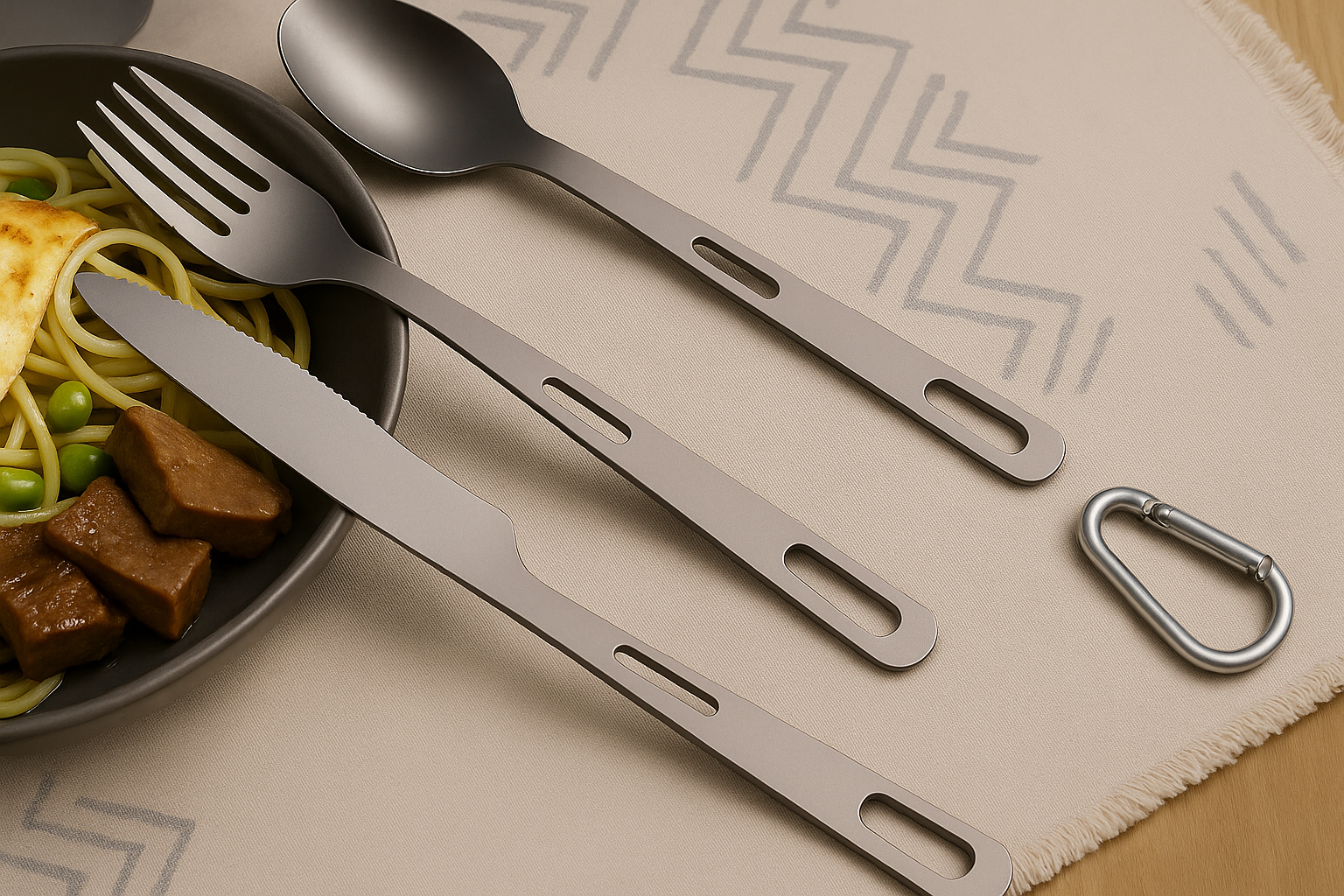 7Titanium Cutlery Set Main View