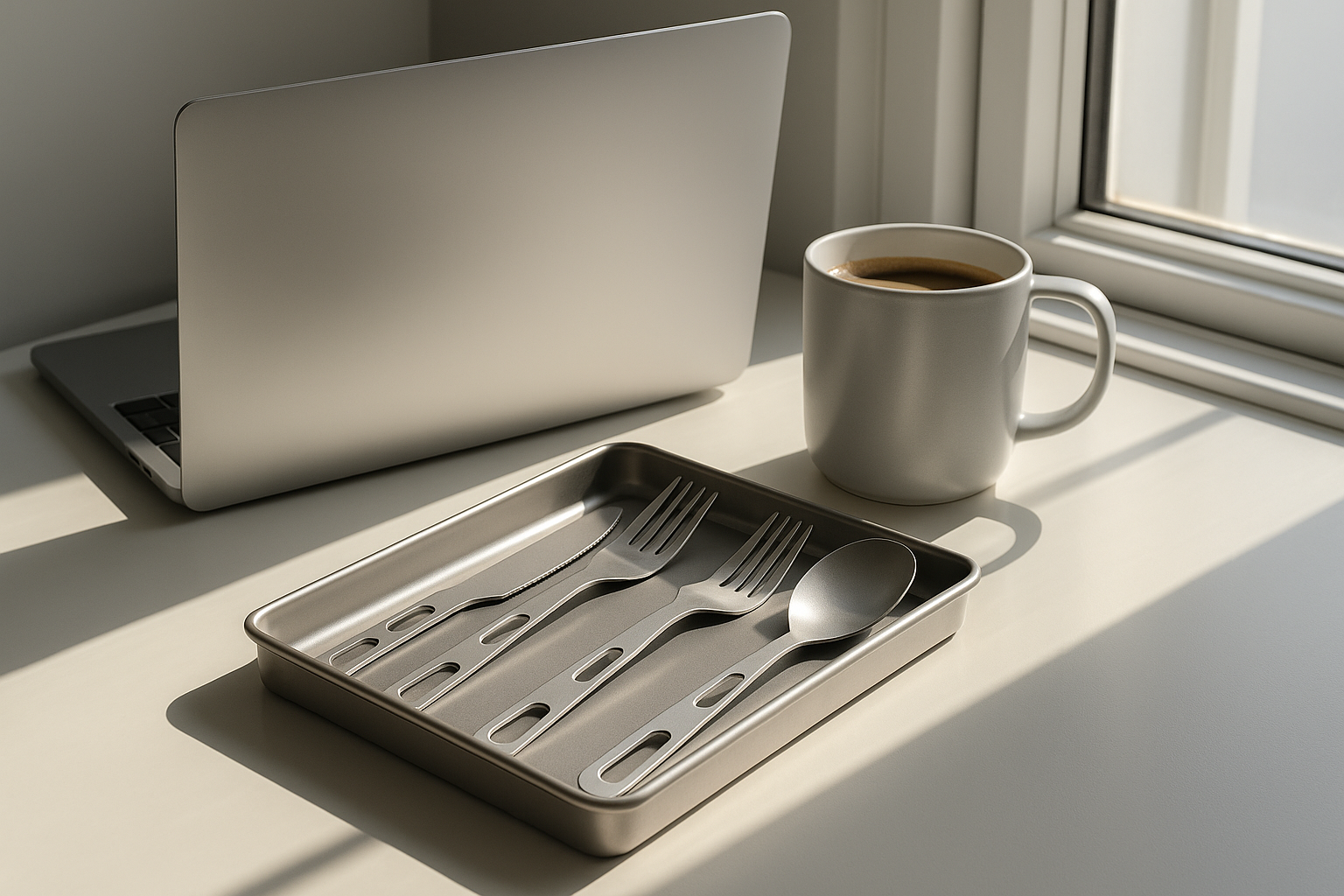 Office lunch cutlery