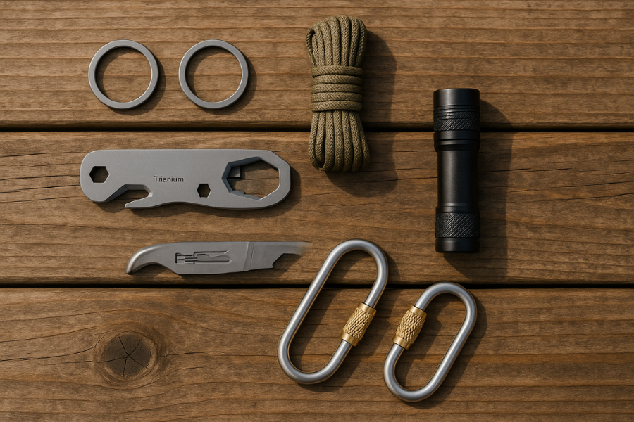 Titanium Key Ring Daily Use