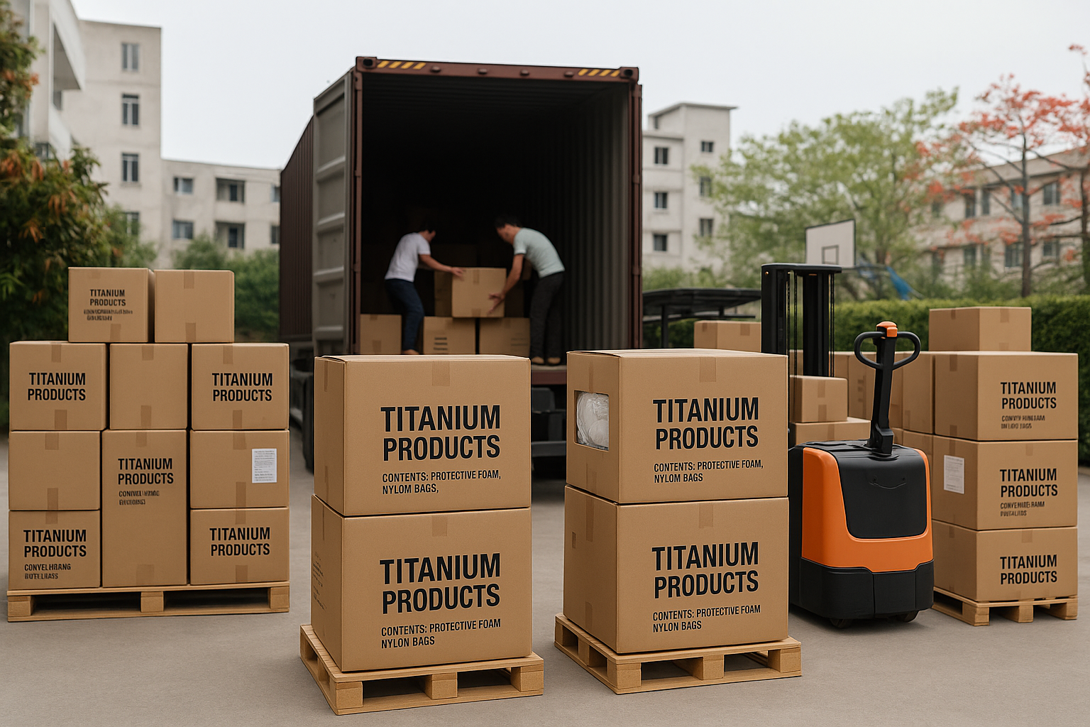 Titanium Products Shipment