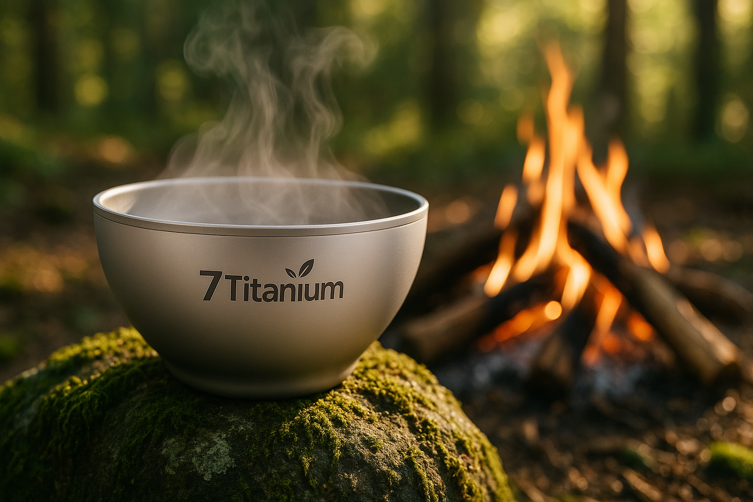 Multifunctional titanium bowl uses
