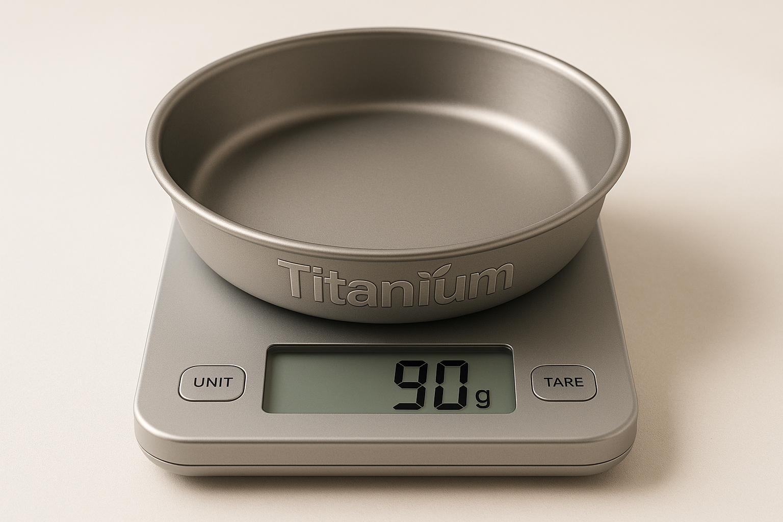 Ultralight titanium plate design