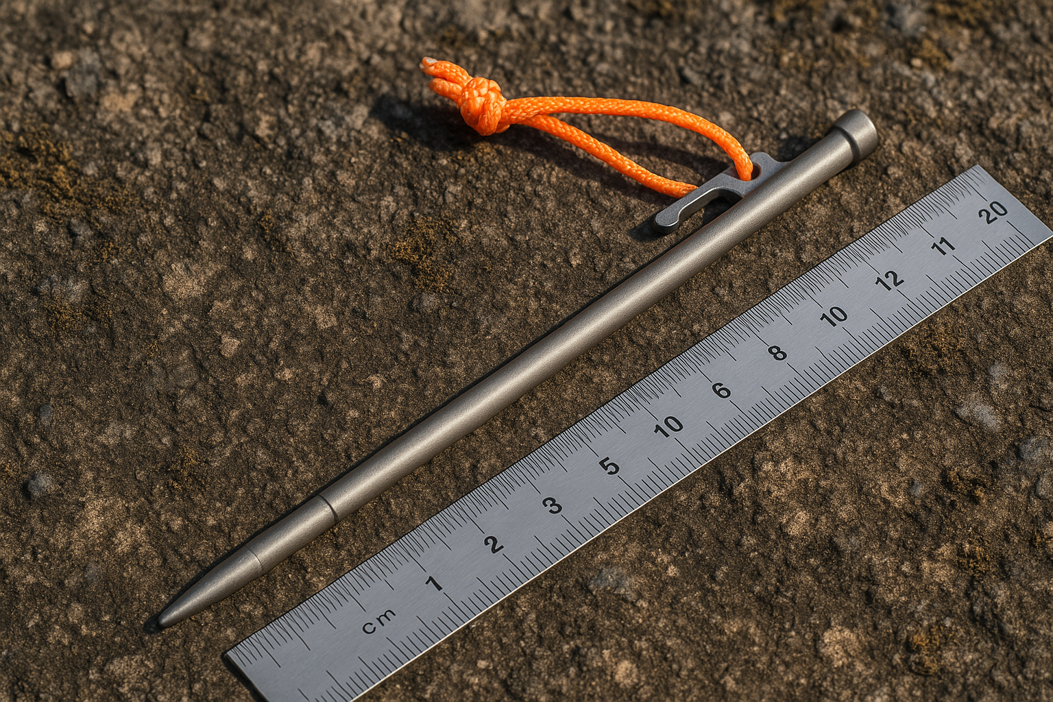 16cm Titanium Tent Stake