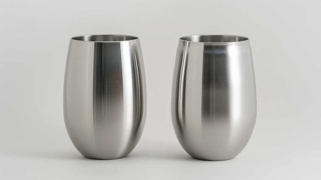 Titanium vs Stainless Steel – Weight, Finish, and Purity Comparison for Drinkware