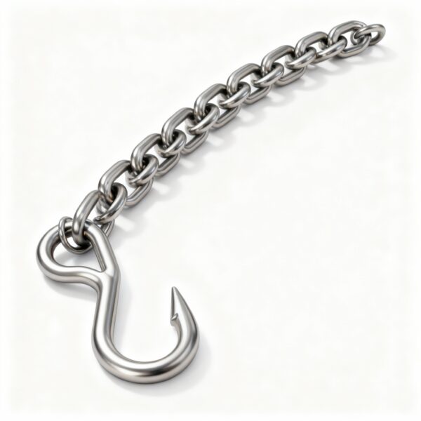 7titanium titanium hanging chain with hooks fixed loop for pot cup grill hanging bird feeders hanging basket outdoor indoor camping garden