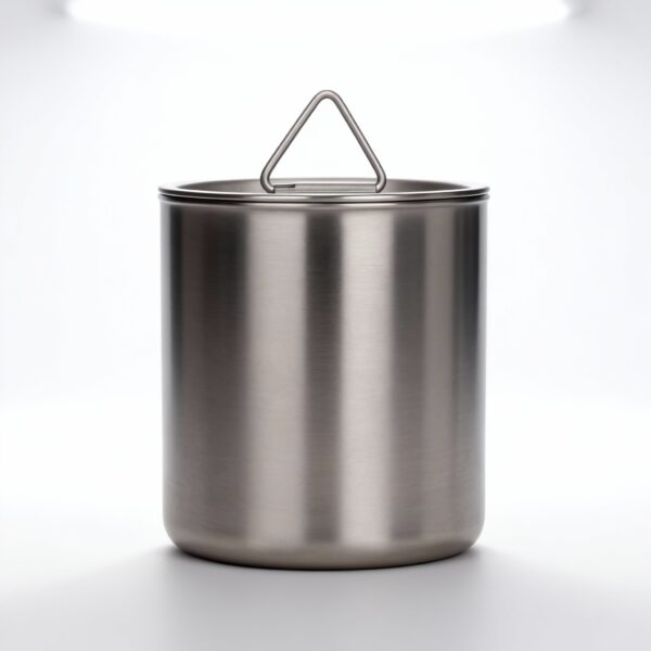 titanium 120ml double wall cup