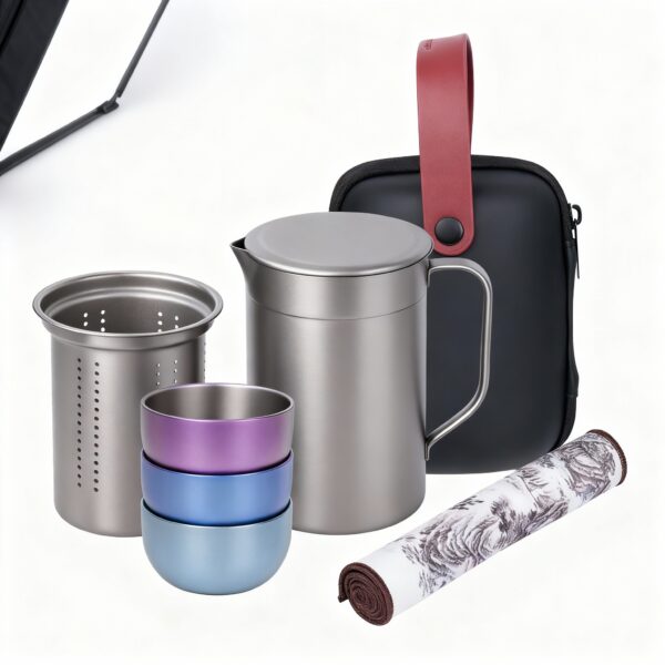 Ta1 Titan-Doppelschicht-Teekocher