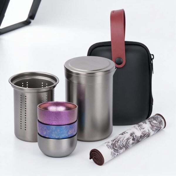 Titan-Doppelschicht-Teekocher