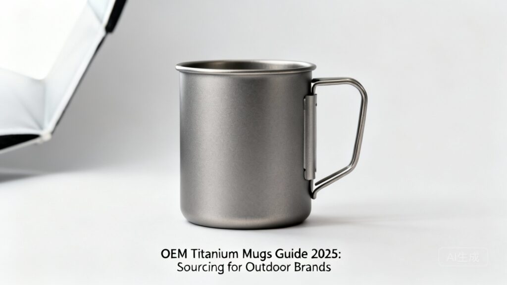 Titanium Product Photo for OEM Titanium Mugs Guide 2025: Sourcing for Outdoor Brands - Image 1