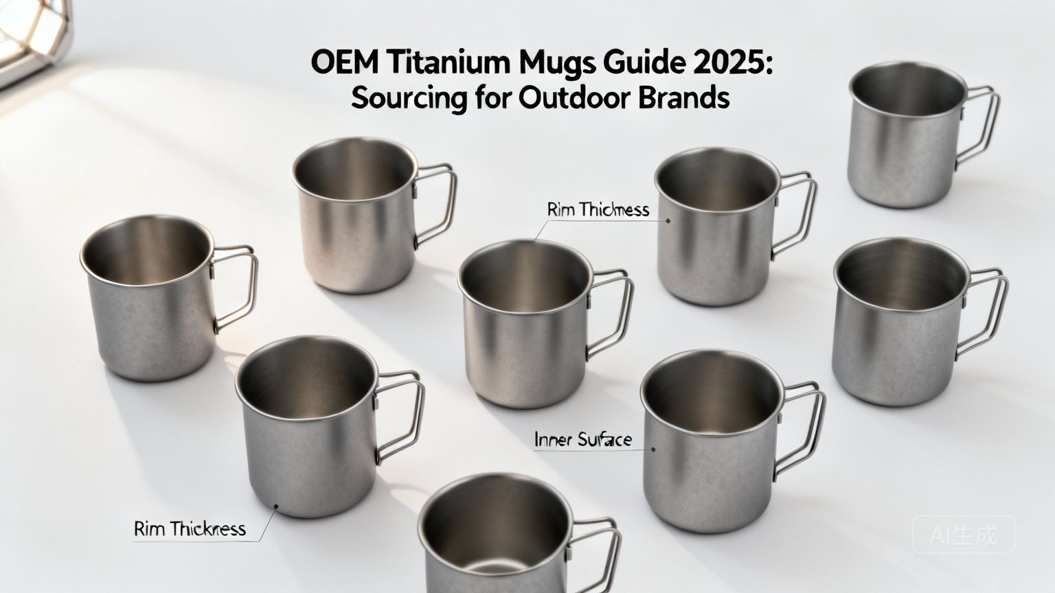 Titanium Product Photography for OEM Titanium Mugs Guide 2025: Sourcing for Outdoor Brands - Image 4