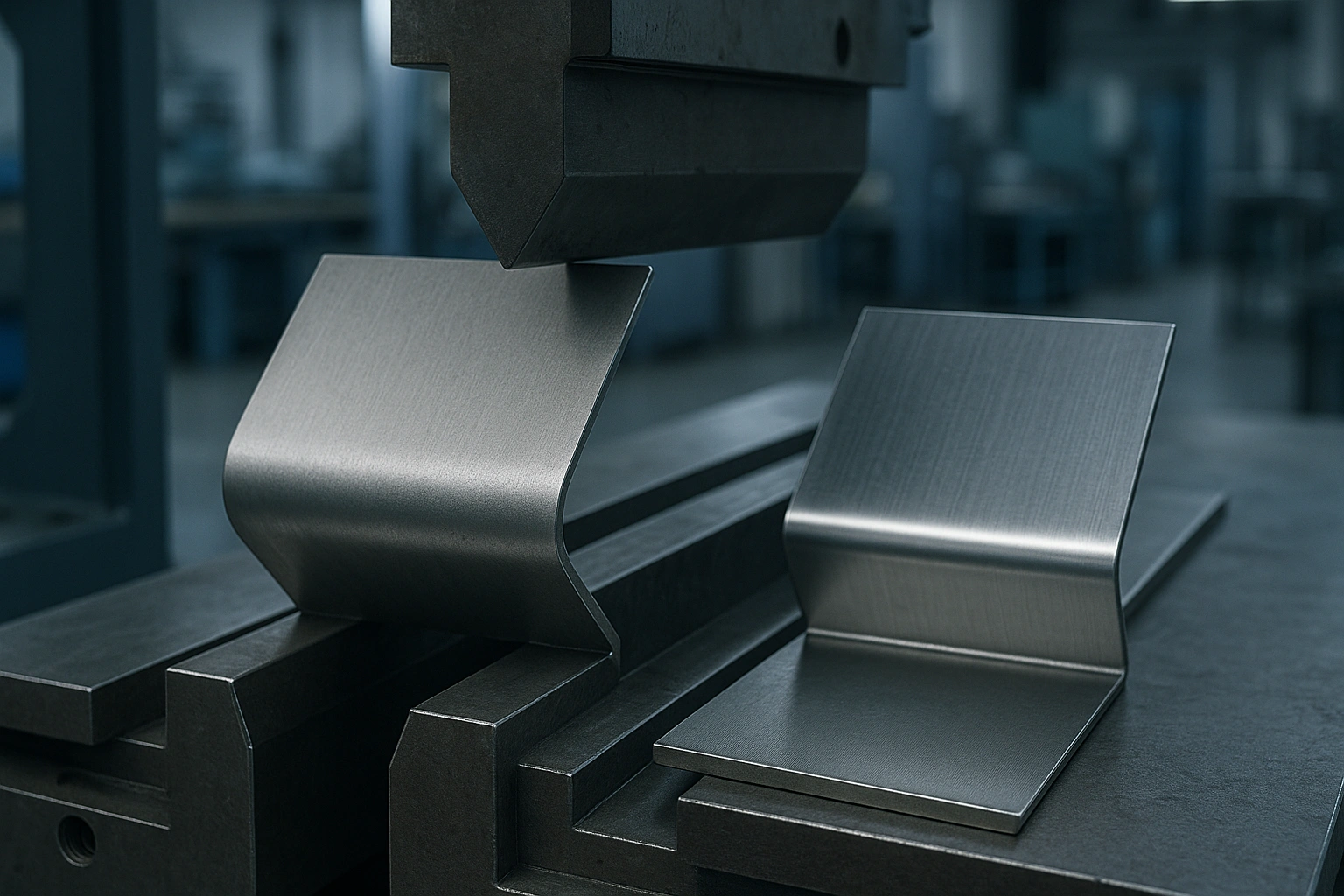 Test de flexion du titane de grade 5 démontrant les différences de retour élastique par rapport à l'acier inoxydable.