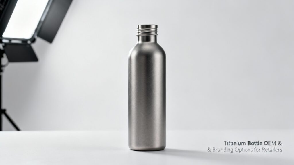 Titanium Product Photo for Titanium Bottle OEM & Branding Options for Retailers - Image 1