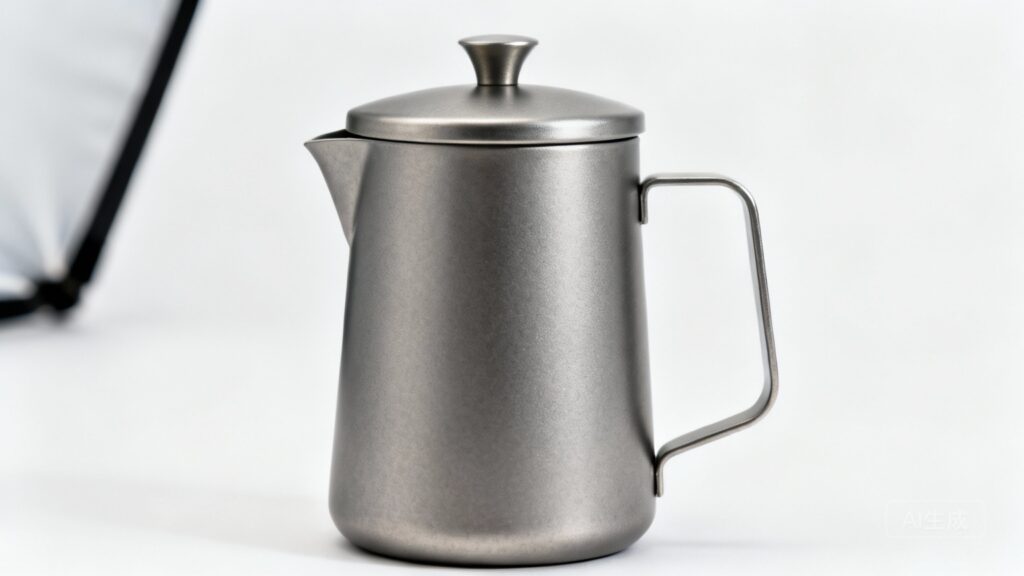 Titanium Product Photo for Titanium Coffee Gear OEM (French Press / Dripper) - Image 1