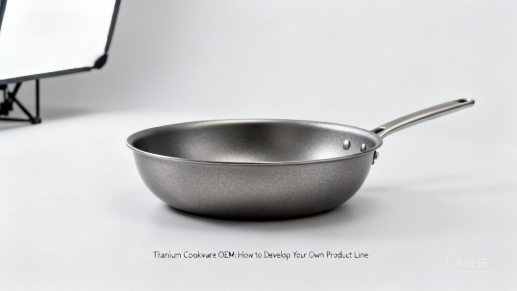 Titanium Product Photo for Titanium Cookware OEM: How to Develop Your Own Product Line - Image 1