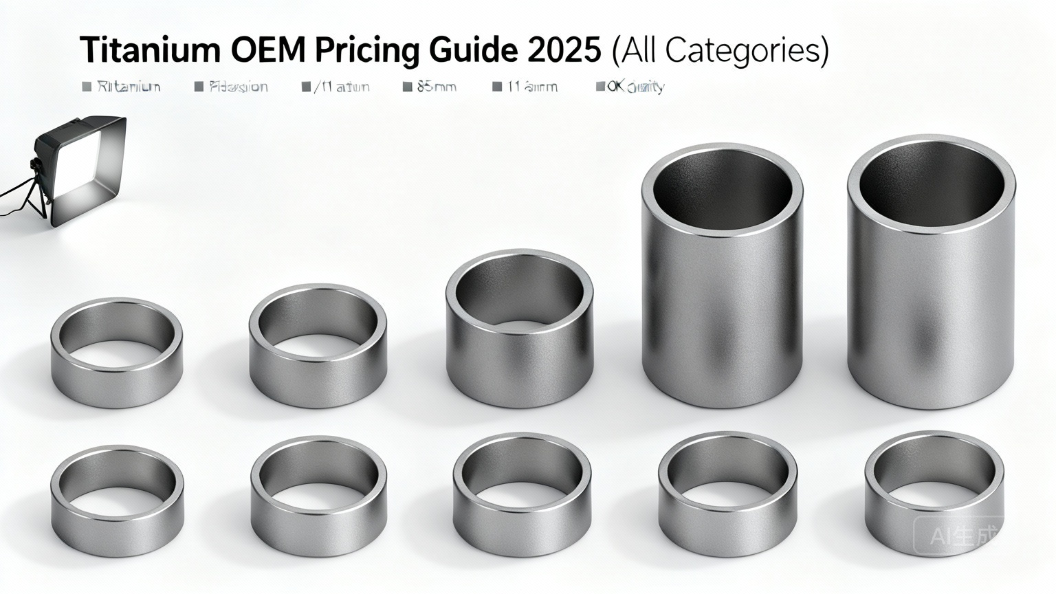 Titanyum OEM Kategori Fiyatlandırması 2025 Detayı