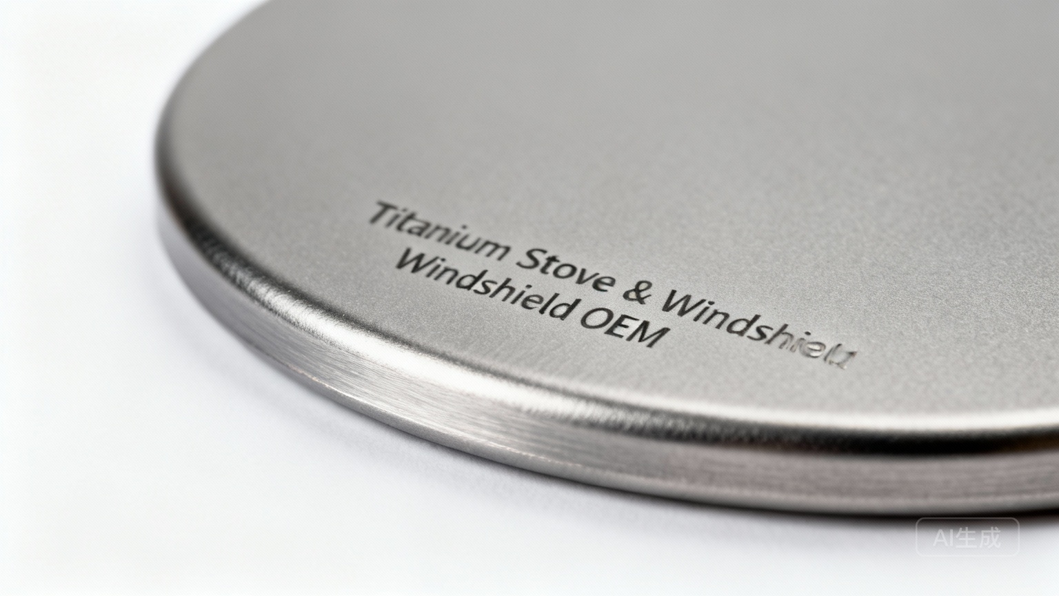 Titanium Stove and Windshield OEM Manufacturing Detail
