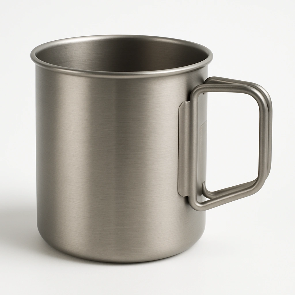 450 مل فنجان قهوة تيتانيوم OEM