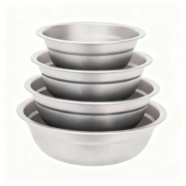 7Titanium  Titanium Bowl Rice Soup Salad Serving Bowl Ultralight Outdoor Camping Travel Durable Portable Tableware Set 500Ml 750Ml 1000Ml