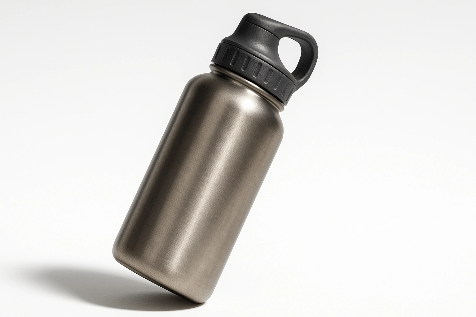 Double wall insulated titanium bottle for premium OEM drinkware