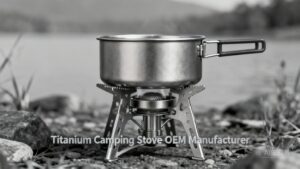 チタン キャンプ ストーブ OEM メーカーのチタン製品写真 - 画像 1
