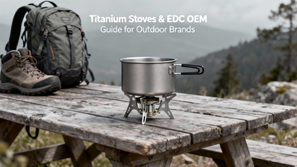 Titanium Product Photo for Titanium Stoves & EDC OEM Guide for Outdoor Brands - Image 1