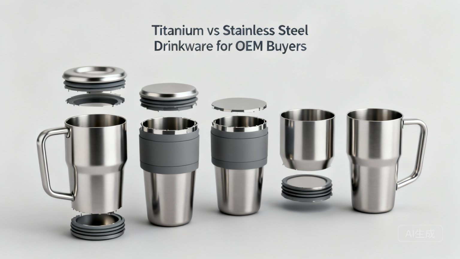 Test di resistenza alla corrosione di pentole in titanio e acciaio inossidabile all'aperto
 ambienti