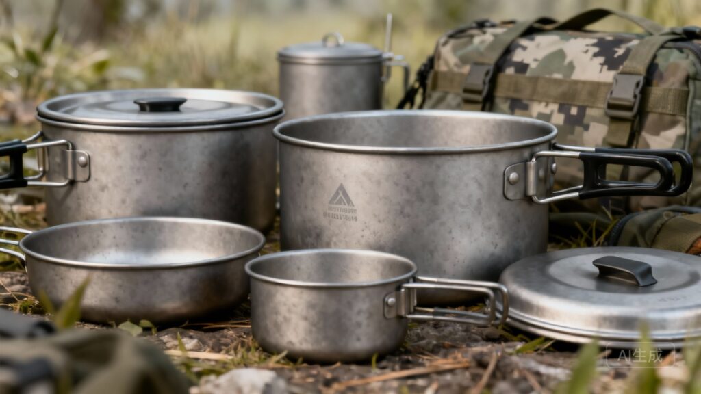 Titan-Produktfoto für Titan vs. Edelstahl: Welche Outdoor-Marken wählen sollten (OEM-Vergleich) – Bild 1